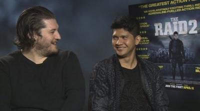 Gareth Evans and Iko Uwais