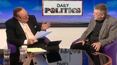 Andrew Neil and Dave Nellist