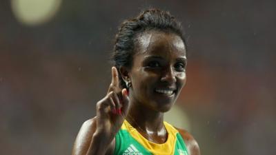 Ethiopia's triple Olympic gold medallist Tirunesh Dibaba