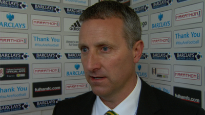 New manager Neil Adams says Norwich "need to pick up points"