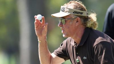 Masters 2014: Miguel Angel Jimenez shots 66 in round three