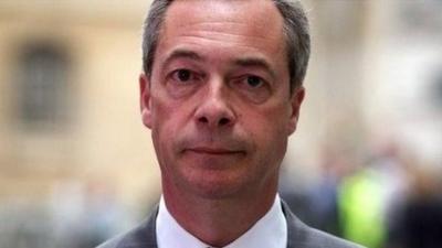 UKIP leader Nigel Farage