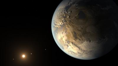 Artist's impression of Kepler 186f