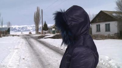 Girl in anorak