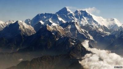 File photo of Mount Everest and Himalayan range