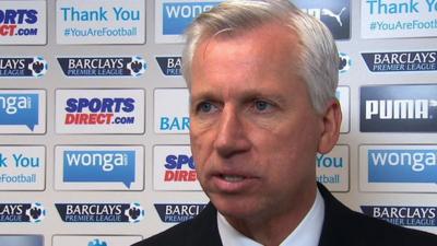 Newcastle manager Alan Pardew believes he could have 'influenced' goal