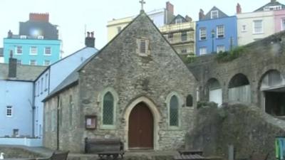 St Julian's chapel in Tenby