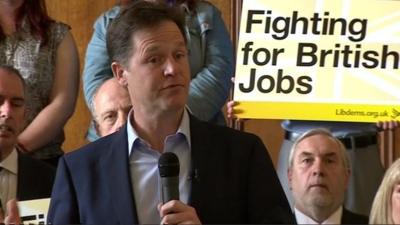 Deputy Prime Minister Nick Clegg