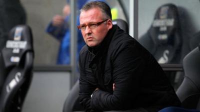 Aston Villa boss Paul Lambert disappointed after Swansea defeat