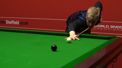 Neil Robertson's 'magnificent' 137 break at the Crucible