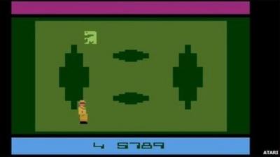 Atari 2600 ET game