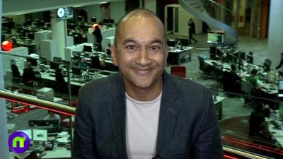 BBC reporter Rajan Datar