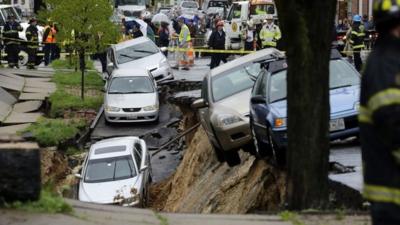 Baltimore sinkhole