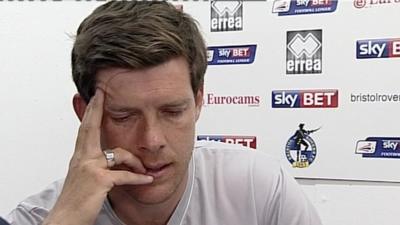 Bristol Rovers manager Darrell Clarke