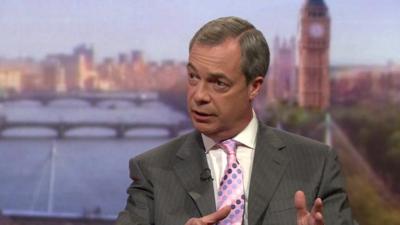 Nigel Farage on The Andrew Marr Show