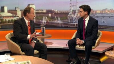 Andrew Marr and Ed Miliband