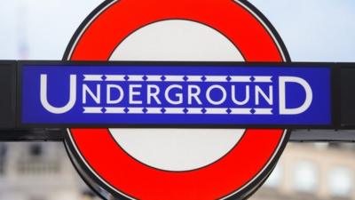 A London Underground sign