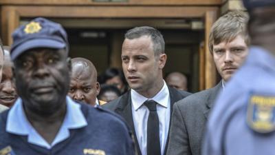 South African paralympic Oscar Pistorius