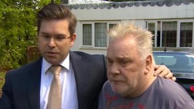 Lawyer Dean Dunham and Freddie Starr