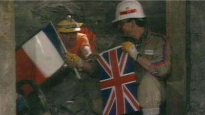 Channel Tunnel breakthrough