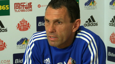 Sunderland boss Gus Poyet