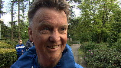 Luis Van Gaal says he 'would love' Manchester United job