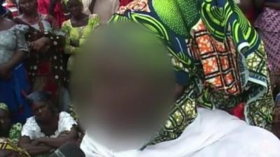 Girl who fled kidnappers in Nigeria