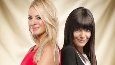 Tess Daly (left) and Claudia Winkleman as Winkleman