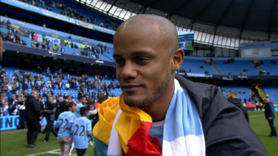 Manchester City captain Vincent Kompany