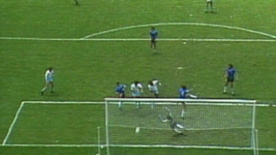 1986 World Cup - England v Argentina: Lineker header gives England hope