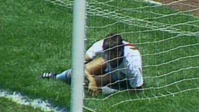 1986 World Cup - England v Argentina: Lineker denied equaliser