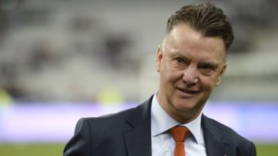 Louis van Gaal is the new Manchester United manager