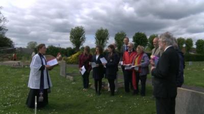 Remembrance service in Chichester