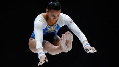 Great Britain's women qualify for Saturday's team final ahead of reigning champions Romania at the European Artistic Gymnastics Championships.