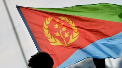 The Eritrean flag