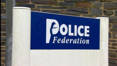 Police Federation sign