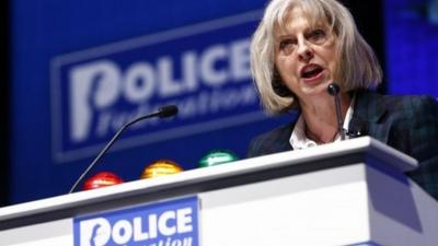 Theresa May at Police Federation conference