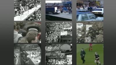 CCTV from Hillsborough disaster