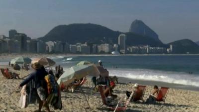 Rio de Janeiro beach, Brazil