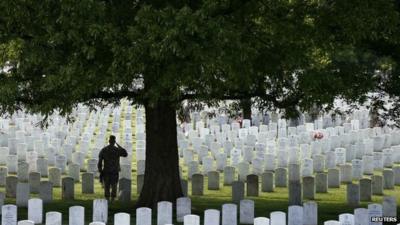 Military graves, Arlington