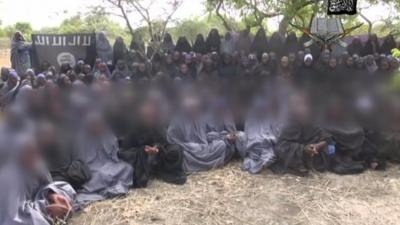 Still from Boko Haram footage