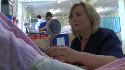 Nurse Emma Wright worked at Frenchay Hospital for 15 years