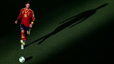 Spain's Sergio Ramos