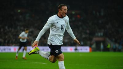 England's Wayne Rooney