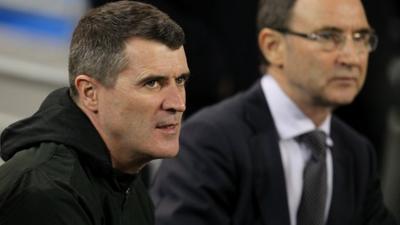 Roy Keane and Martin O'Neill