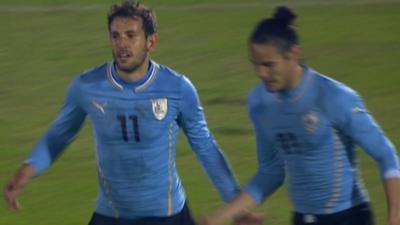 Christian Stuani scores for Uruguay