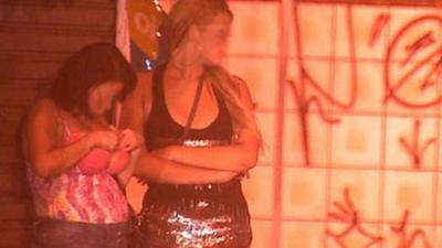 Teenage prostitutes in Brazil