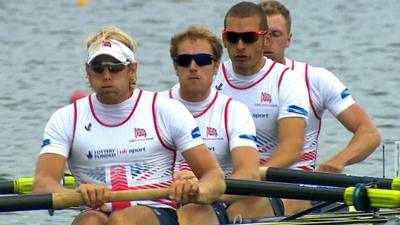 Dominant GB win gold in men's fours