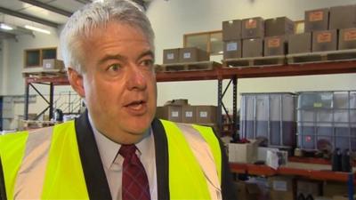 First Minister Carwyn Jones