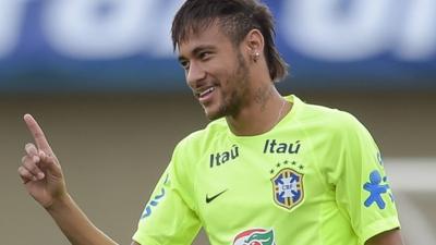 World Cup 2014: Brazil's Neymar scores cheeky penalty